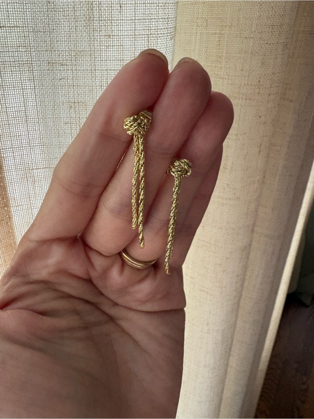 Gorjana Marin Rope Drop Earrings - Picture 3 of 6